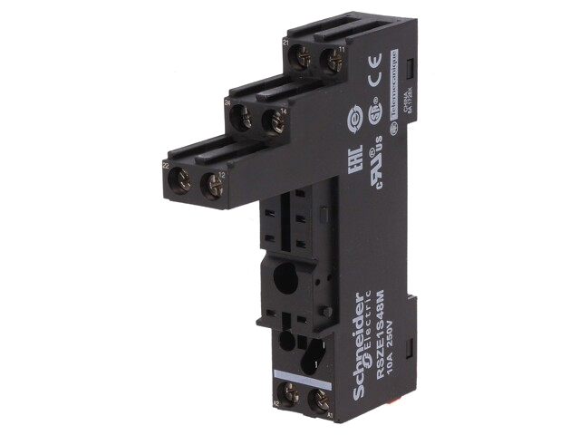 Socket; PIN: 8; 10A; RSB2A080B7,RSB2A080BD,RSB2A080P7; Serie: RSB Socket; PIN: 8; 10A; RSB2A080B7,RSB2A080BD,RSB2A080P7; Serie: RSB